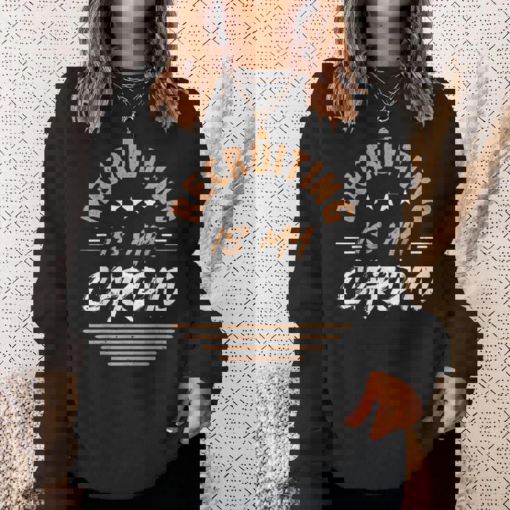 Hr Manager Recruiting Is My Cardio Human Resource Sweatshirt Gifts for Her