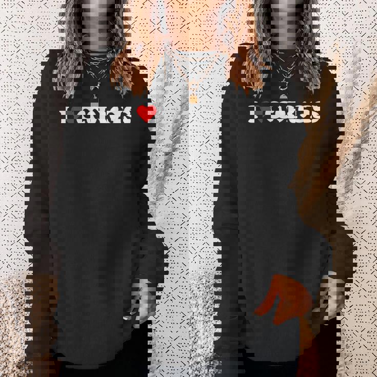 I Heart Corgis I Love Corgis Cute Red Heart Corgi Lover Sweatshirt Gifts for Her