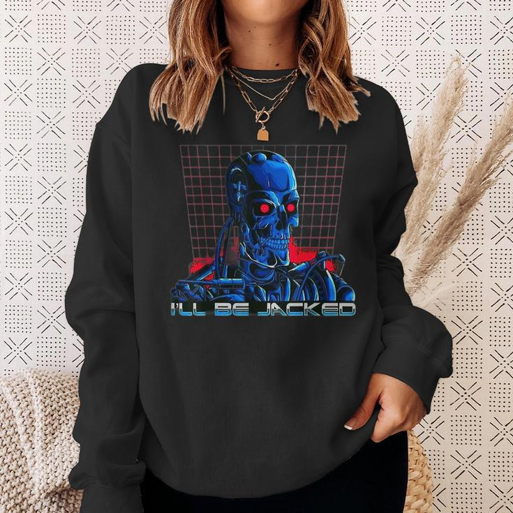 Ill Be Jacked Gym Weightlifting Bodybuilding Fitness Work Sweatshirt Gifts for Her