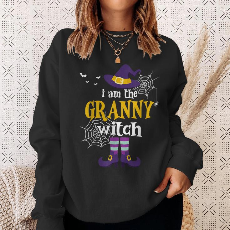 I’M The Granny Witch Family Halloween Costume Sweatshirt Gifts for Her