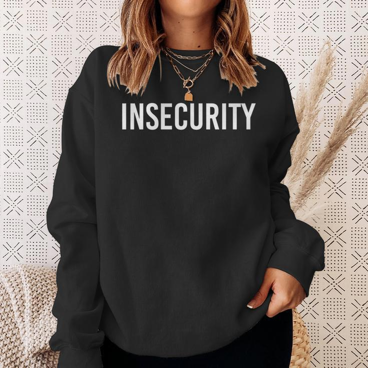 Insecurity Security Guard Officer Idea Sweatshirt Gifts for Her