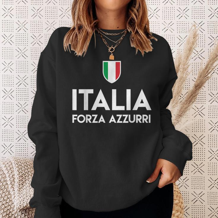Italia Italian Jersey Forza Azzurri SportSweatshirt Gifts for Her