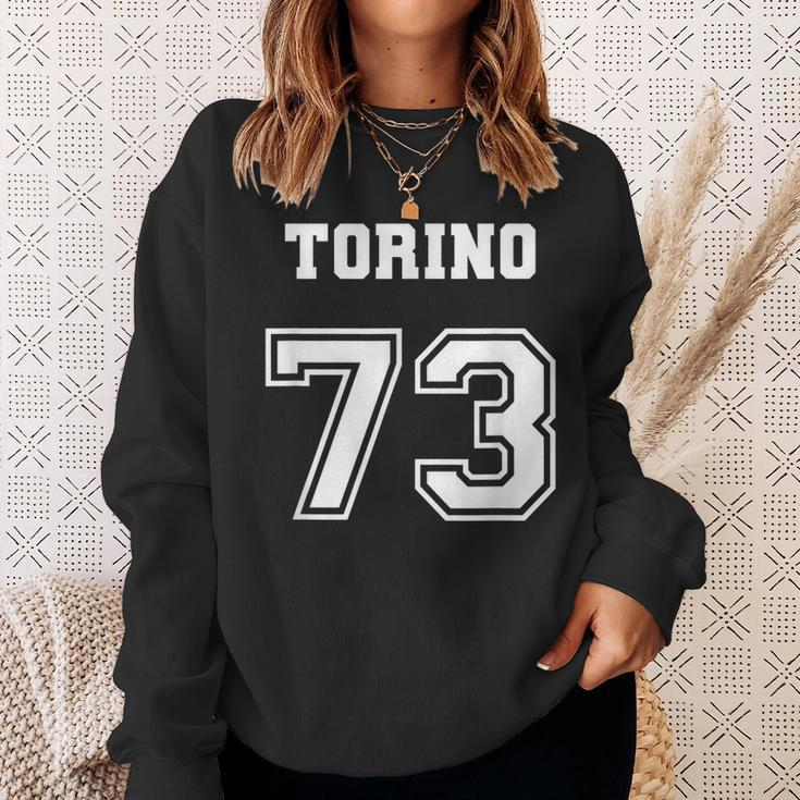Jersey Style Torino 73 1973 Muscle Classic Car Sweatshirt Gifts for Her