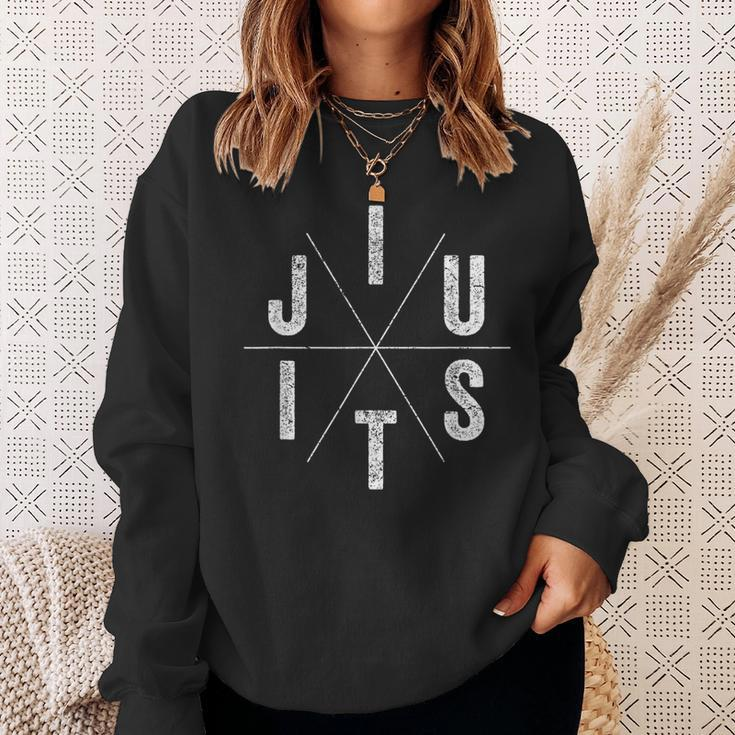 Jiu Jitsu Bjj Vintage Brazilian Jiu Jitsu Sweatshirt Gifts for Her