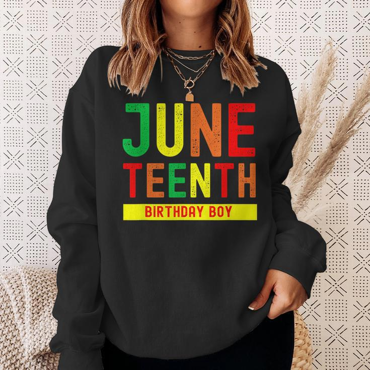 Junenth Birthday Boy | Born On June 19Th Sweatshirt Gifts for Her