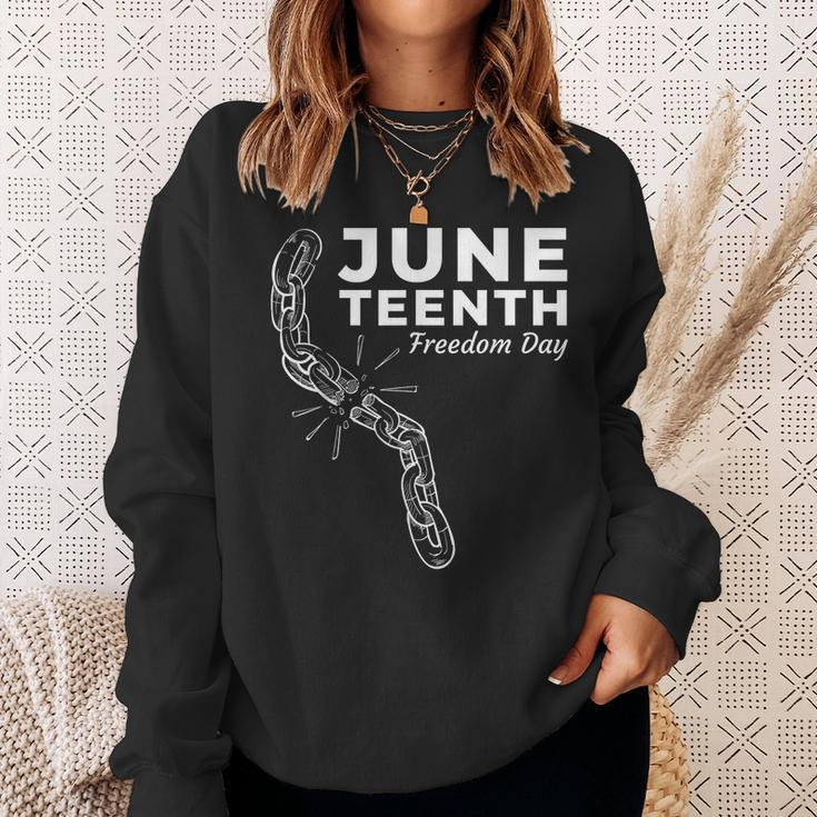 Junenth Celebrate Black Freedom 6-19-1865Sweatshirt Gifts for Her