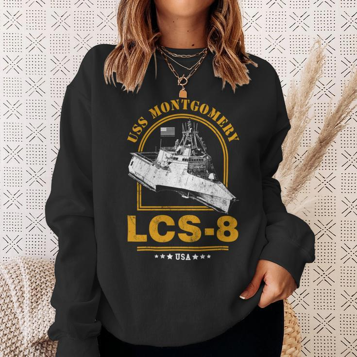 Lcs-8 Uss Montgomery Sweatshirt Gifts for Her