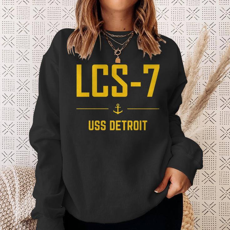 Lcs7 Uss Detroit Sweatshirt Gifts for Her