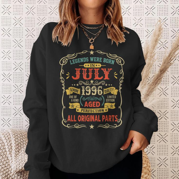 Legends Were Born In July 1996 26Th Birthday Gifts Sweatshirt Gifts for Her