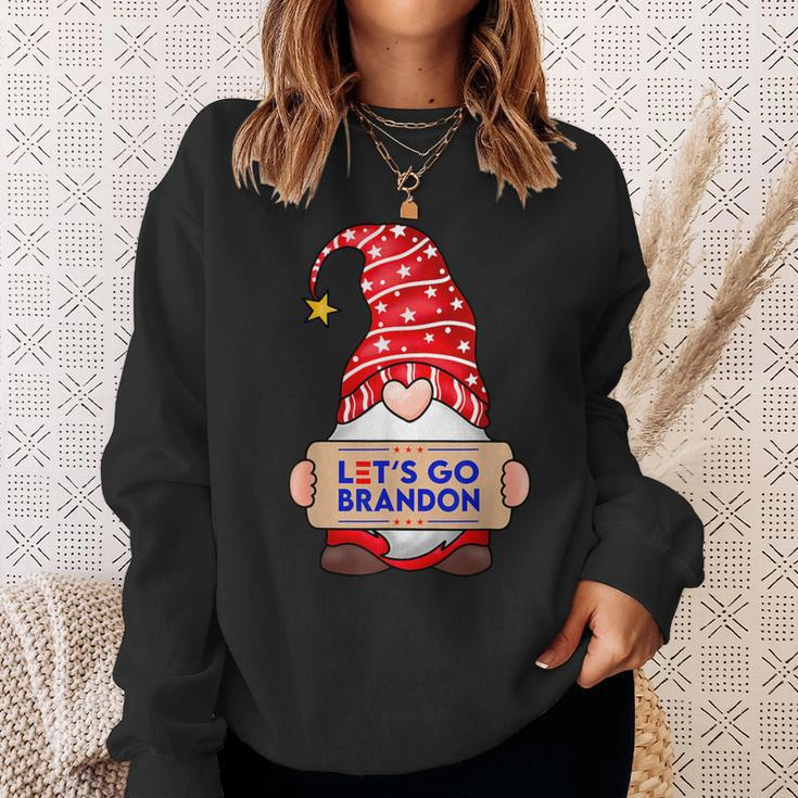 Let’S Go Braden Brandon Gnome Christmas Ugly Sweater Sweatshirt Gifts for Her