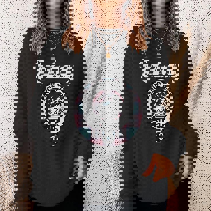 Lindsay Clan Scottish Name Coat Of Arms Tartan Sweatshirt Gifts for Her