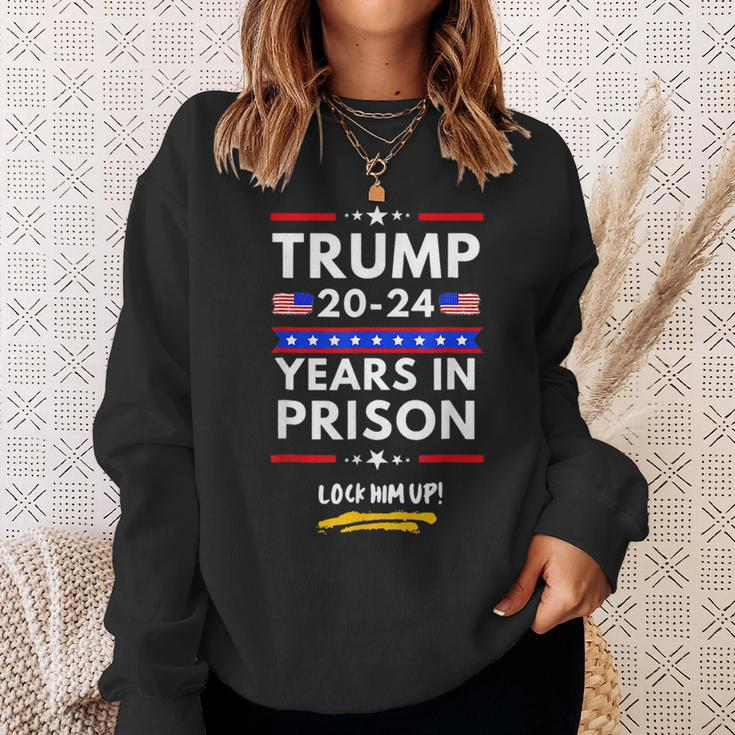 Lock Him Up 2020 2024 Years In Prison Anti Trump Political Sweatshirt Gifts for Her