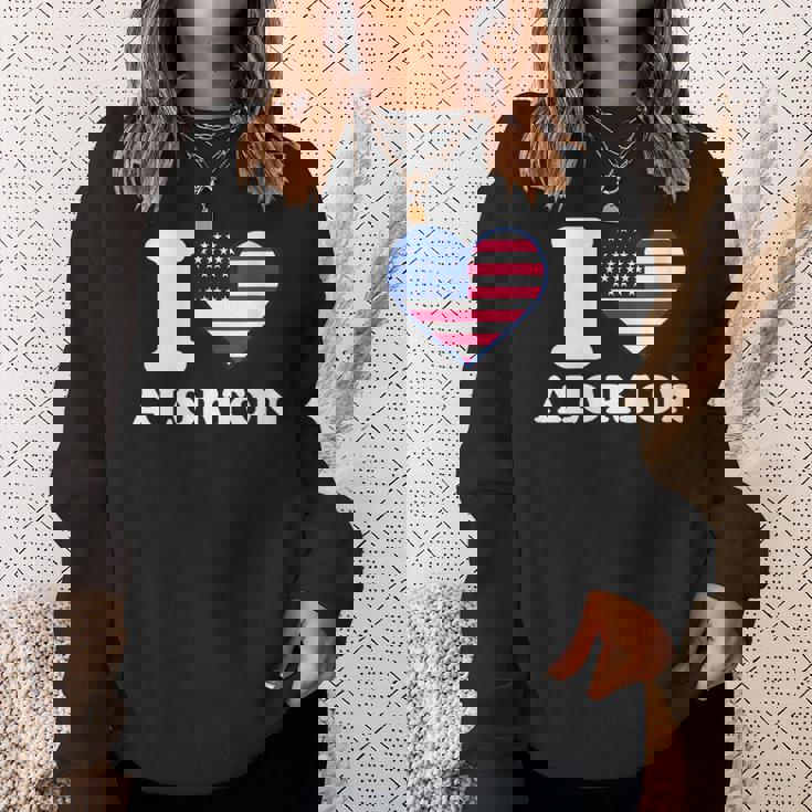 I Love Alorton I Heart Alorton Sweatshirt Gifts for Her