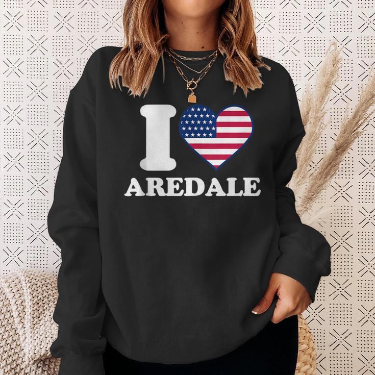 I Love Aredale I Heart Aredale Sweatshirt Gifts for Her
