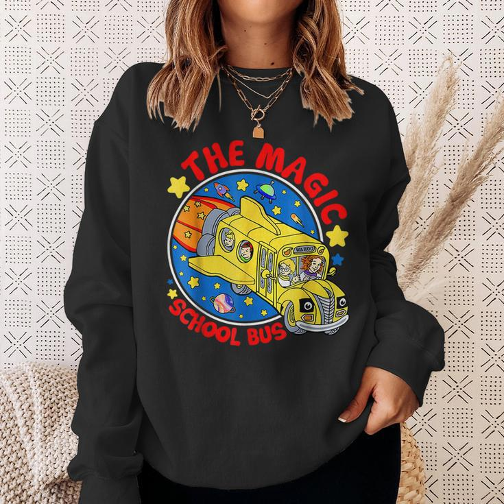 Magic School Bus Driver Funny Seatbelts Everyone Job Pride Sweatshirt Gifts for Her