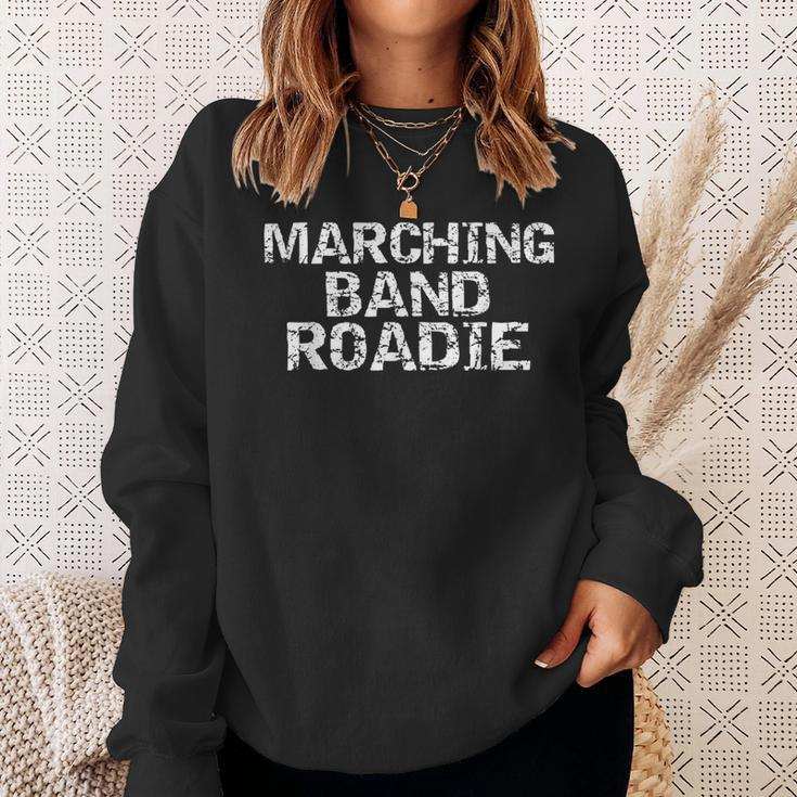 Marching Band Roadie Sibling High School Sweatshirt Gifts for Her