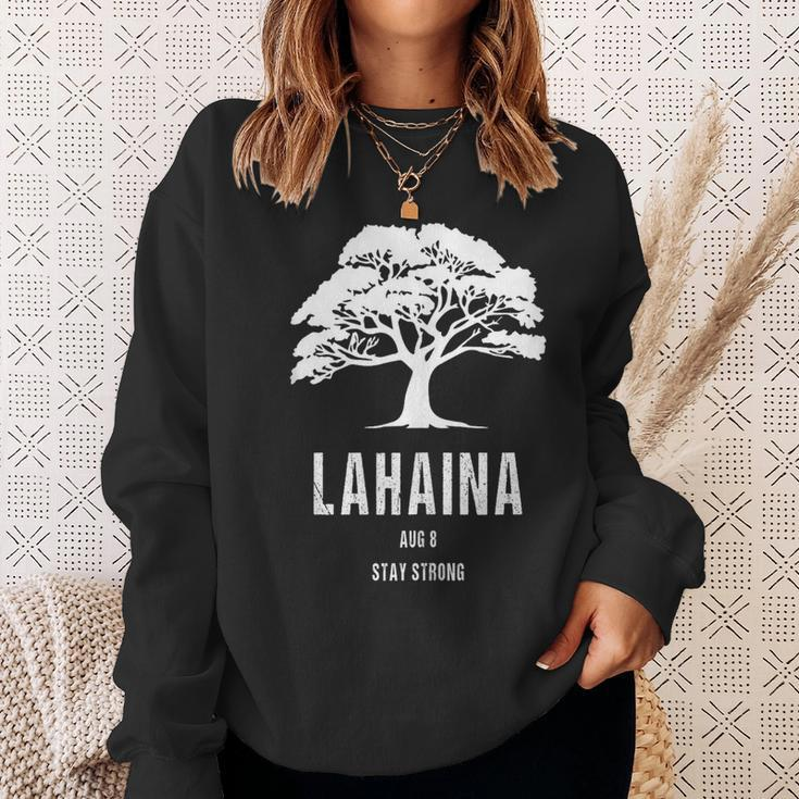 Maui Hawaii Strong Maui Wildfire Lahaina Survivor Sweatshirt Gifts for Her