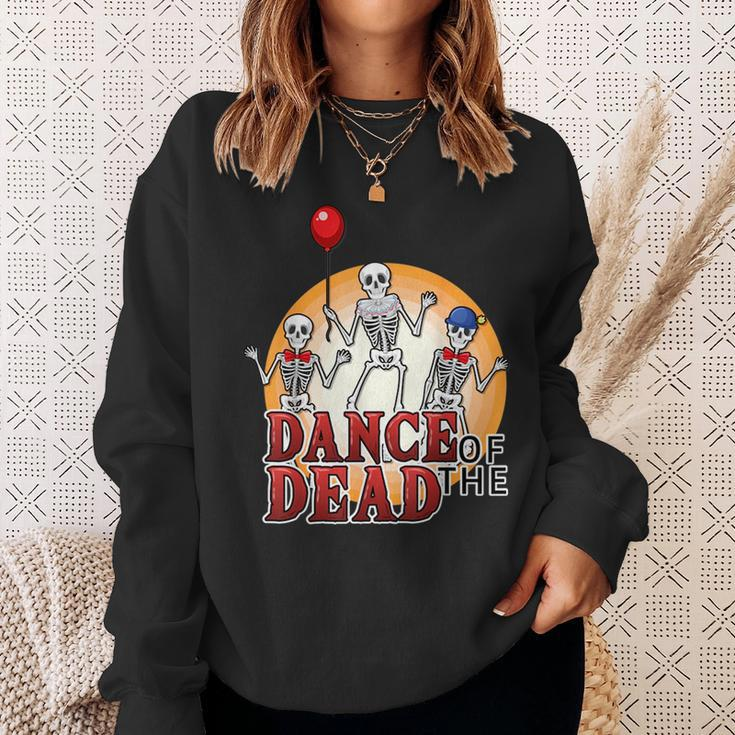 Men Dancing Skeleton Happy 4Th Of July American Flag Dancing Funny Gifts Sweatshirt Gifts for Her