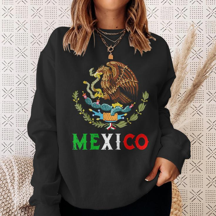 Mexico Independence Day Viva Mexico Pride Mexican Flag Sweatshirt Gifts for Her