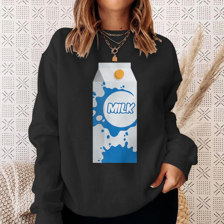 Milk Carton For Dairy Lover Sweatshirt Gifts for Her