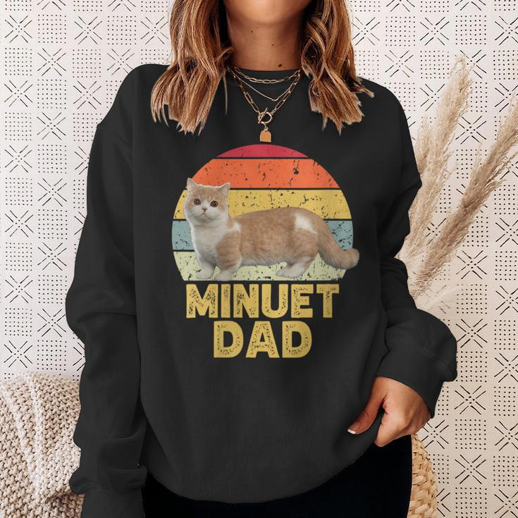 Minuet Napoleon Cat Dad Retro For Cats Lover Sweatshirt Gifts for Her