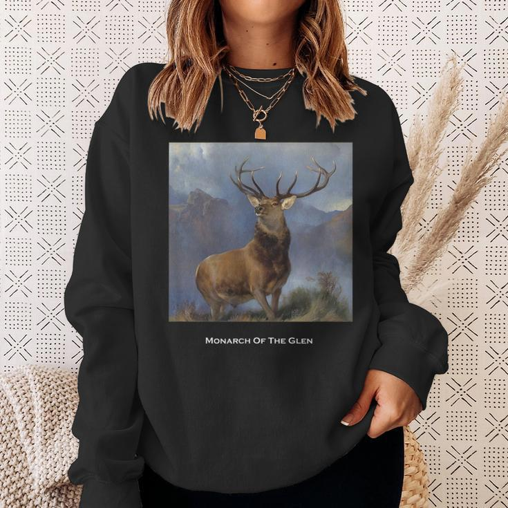 Monarch Of The Glen Painting By Landseer Sweatshirt Gifts for Her