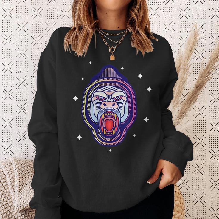 Monkey Scream Sweatshirt Gifts for Her