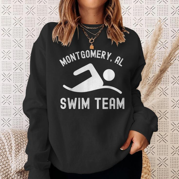 Montgomery Alabama Swim Team Riverfront Boat Brawl Sweatshirt Gifts for Her
