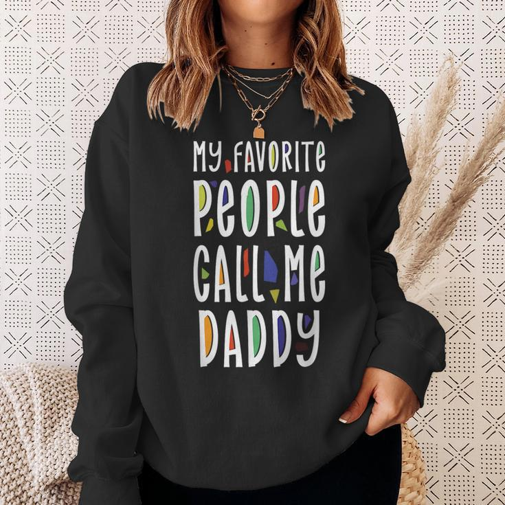 My Favorite People Call Me Papa For Grandpa Fathers Sweatshirt Gifts for Her