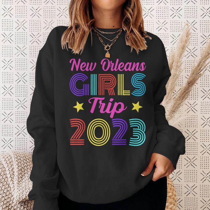 New Orleans Girls Trip 2023 Bachelorette Party Bride Squad Sweatshirt Gifts for Her