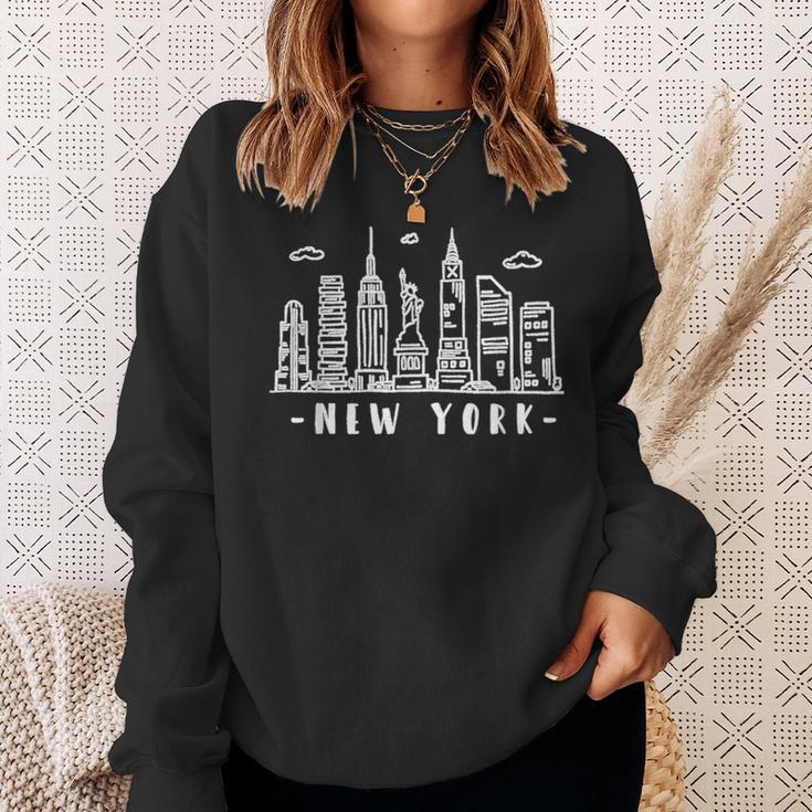 New York City Nyc Ny Skyline Sweatshirt Gifts for Her