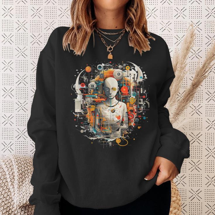 I Have No Idea What This Is Digital Future Prophet Sweatshirt Gifts for Her