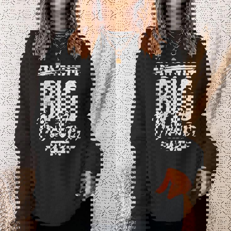 Only Child Crossed Out Big Brother 2024 Pregnancy Announce Sweatshirt Gifts for Her