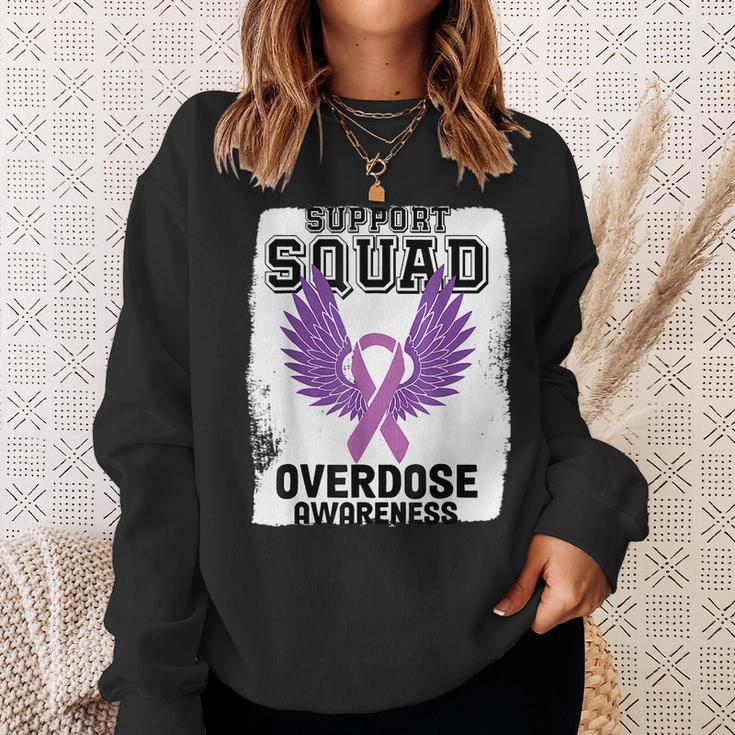 Overdose Awareness August We Wear Purple Overdose Awareness Sweatshirt Gifts for Her
