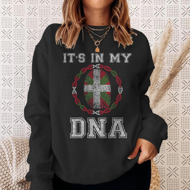 Pais Vasco Basque Country Its In My Dna Sweatshirt Gifts for Her