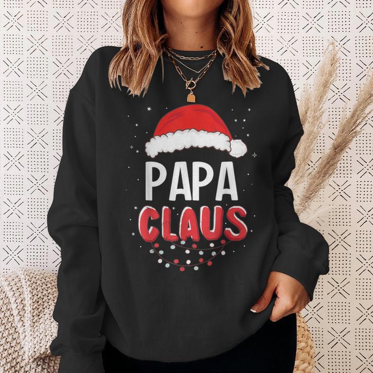 Papa Santa Claus Christmas Matching Costume Sweatshirt Gifts for Her