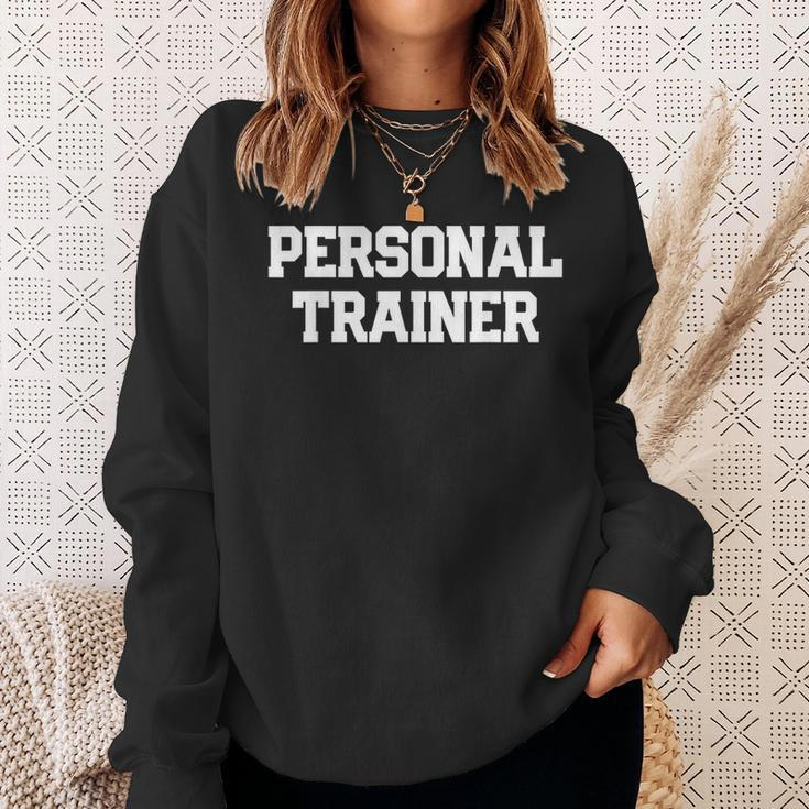 Personal Trainer Fitness Trainer Instructor Exercise Gym Sweatshirt Gifts for Her