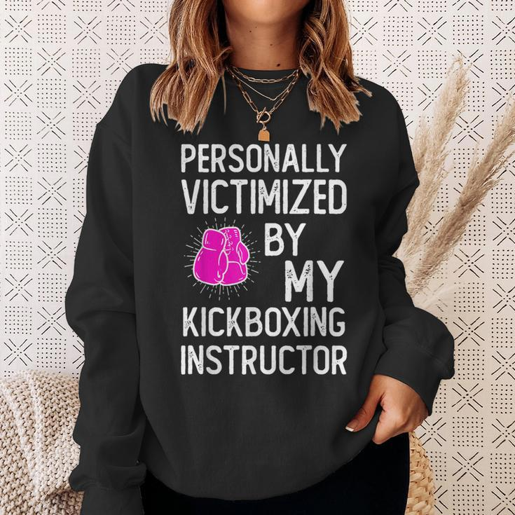 Personally Funny Martial Arts Kickboxing Kickboxer Gift Martial Arts Funny Gifts Sweatshirt Gifts for Her