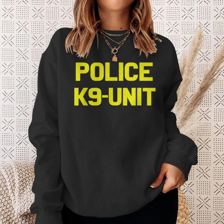 Police K-9 Unit Officer Dog Canine Deputy Police K-9 Handler Sweatshirt Gifts for Her