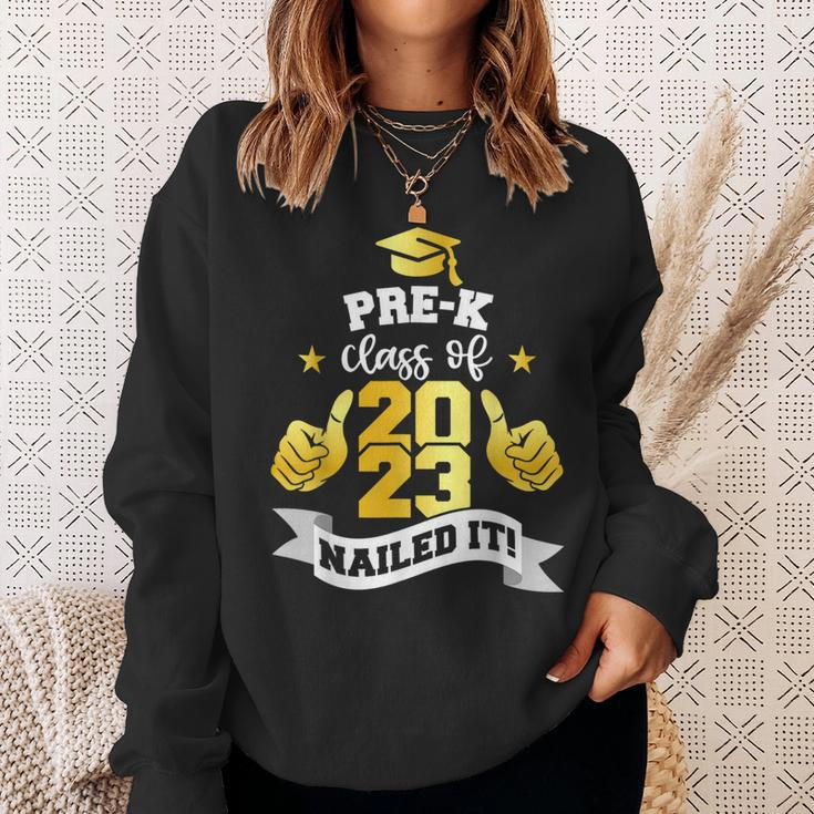 Pre-K Class Of 2023 Nailed It Toddler Kids Graduation Sweatshirt Gifts for Her