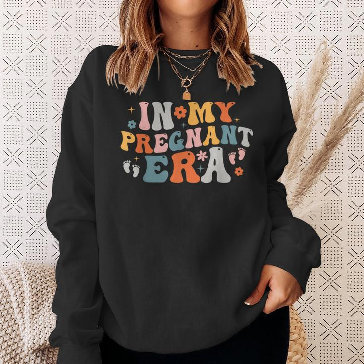 Pregnancy Announcement In My Pregnant Era Sweatshirt Gifts for Her