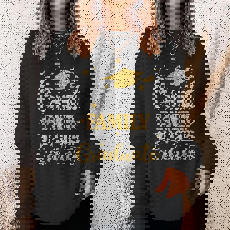 Proud Family Of A 2023 Graduate Senior 23 Family Graduation Sweatshirt Gifts for Her