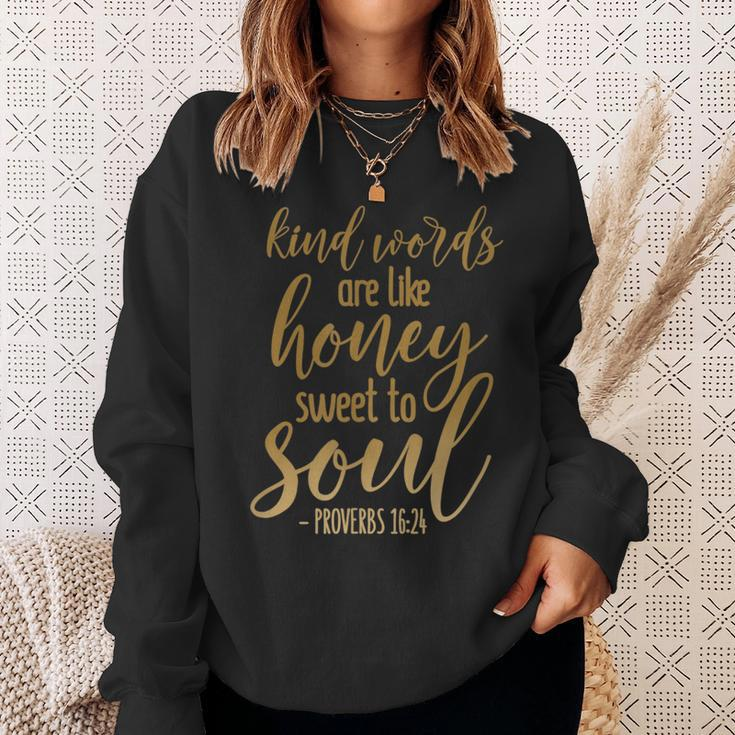 Proverbs 1624 Bible Verse Gift For Women & Men Christian Sweatshirt Gifts for Her