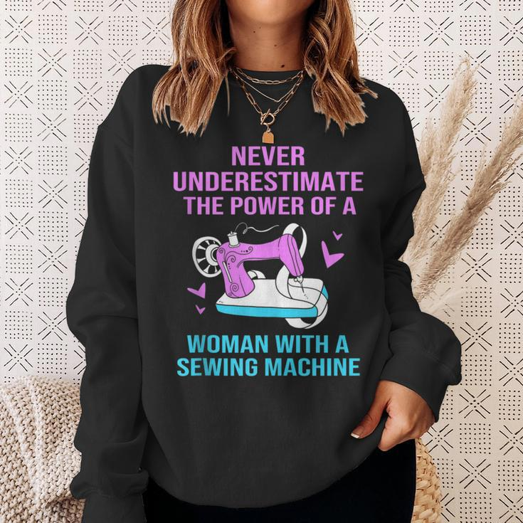 Quilting Craft Funny Sewing Quotes For A Seamstress Sweatshirt Gifts for Her