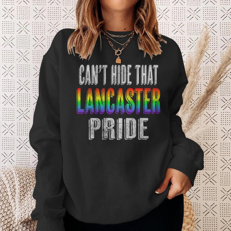 Retro 70S 80S Style Cant Hide That Lancaster Gay Pride Sweatshirt Gifts for Her