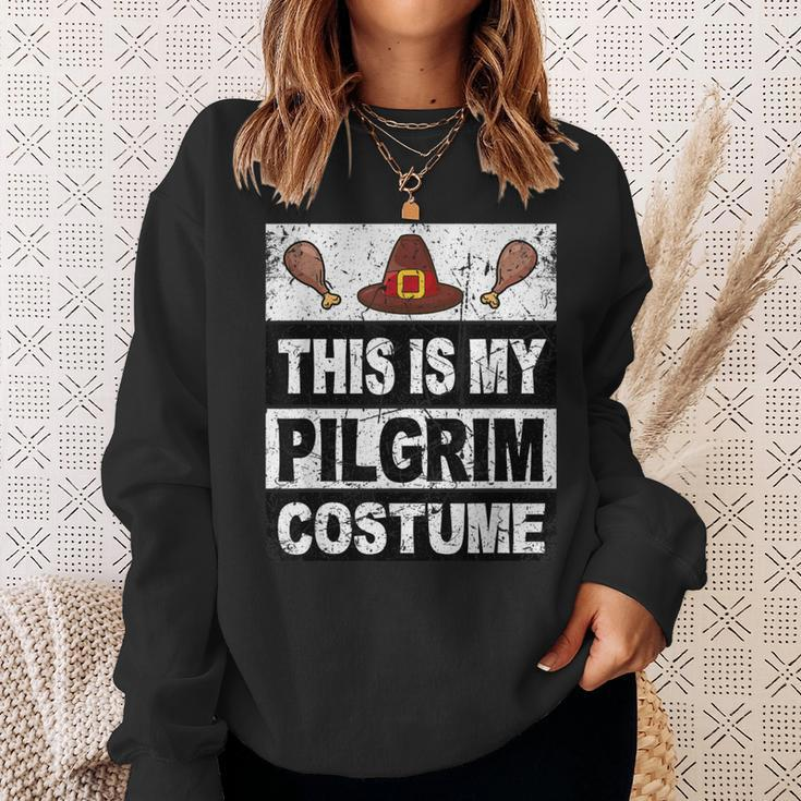 Retro Thanksgiving Pilgrim Costume Turkey Day Boys Sweatshirt Gifts for Her