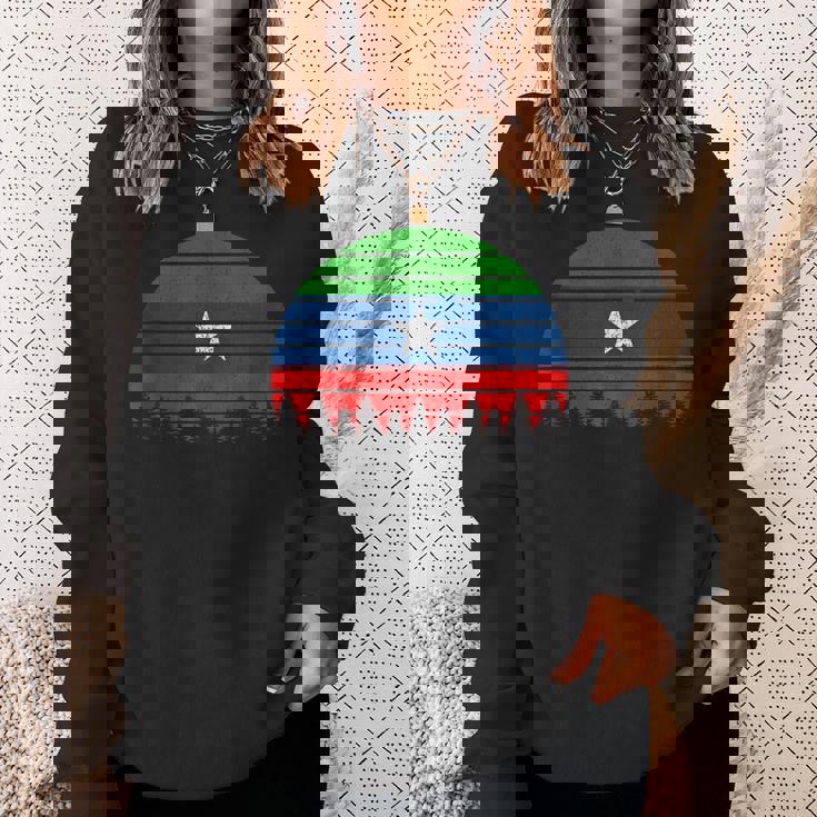 Retro Vintage Flag Of Ogadenia Somali Ethiopia Ogaden Sweatshirt Gifts for Her