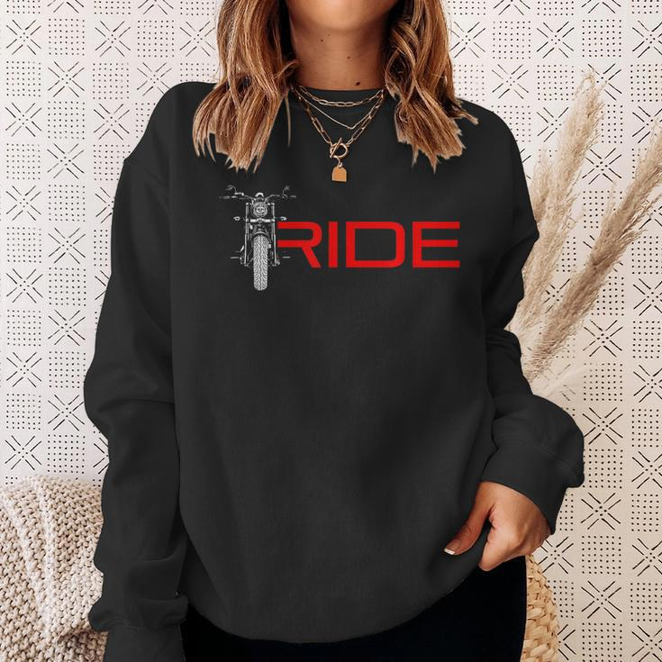 Ride Motorcycle Apparel Motorcycle Sweatshirt Gifts for Her
