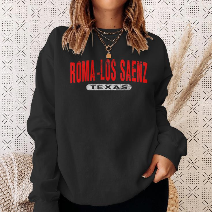 Roma-Los Saenz Tx Texas Usa City Roots Vintage Sweatshirt Gifts for Her