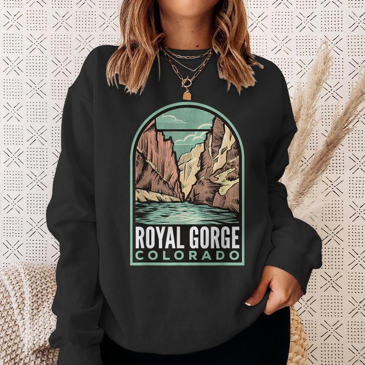 Royal Gorge Colorado Vintage Sweatshirt Gifts for Her
